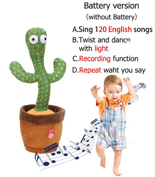 Dancing Talking Cactus Toy